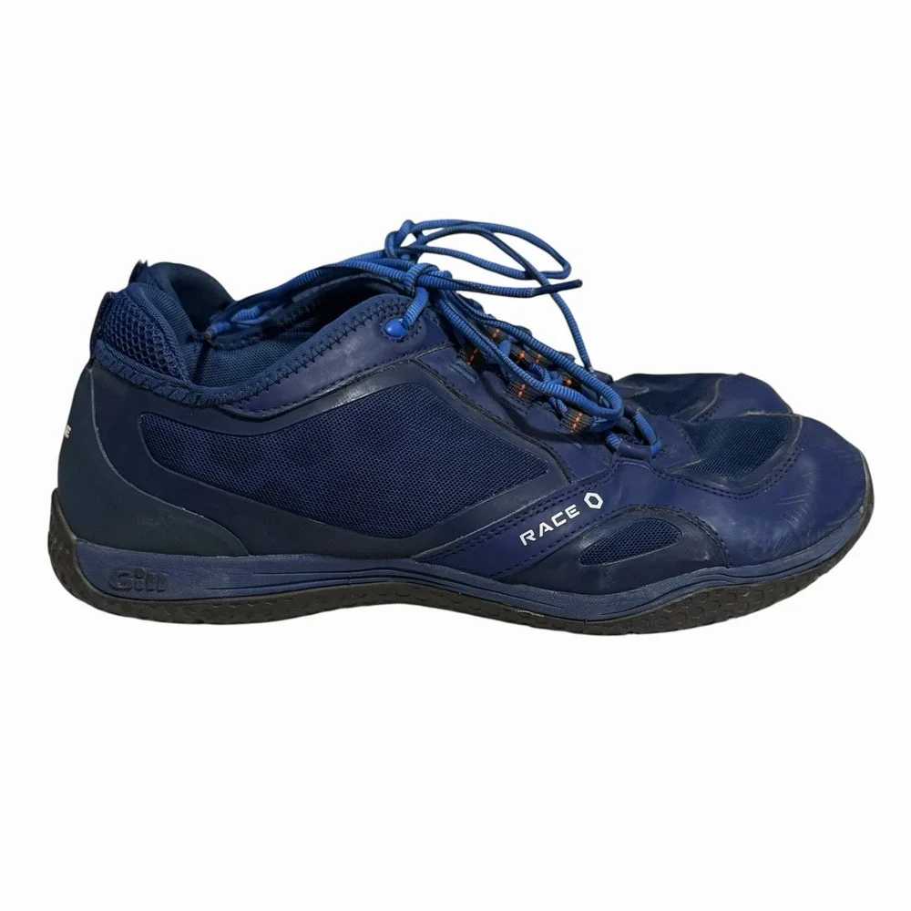 Gill Race Trainer Shoes Navy Blue Men's Size 11 US Sailing Boating